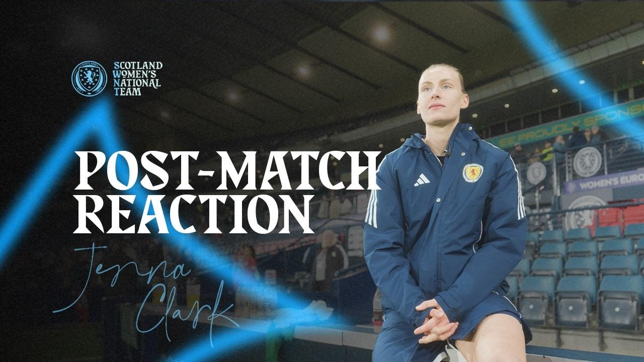 3️⃣ goals in 2️⃣ Games | Jenna Clark Post-Match Reaction | SWNT 7-0 Luxembourg